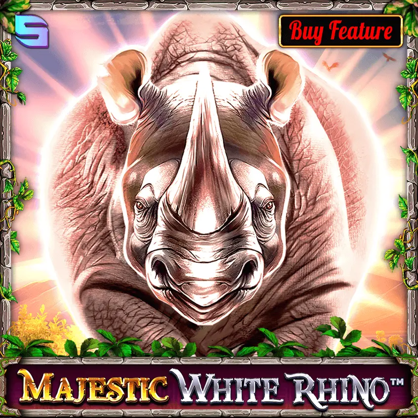 Majestic White Rhino game in the FAV365 catalog